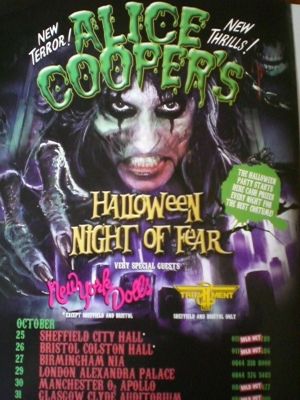 Alice Cooper: Halloween Night of Fear's poster