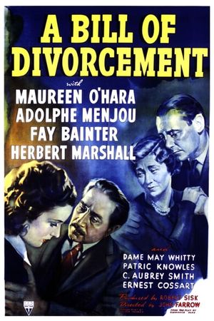 A Bill of Divorcement's poster