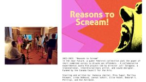 Reasons to Scream!'s poster