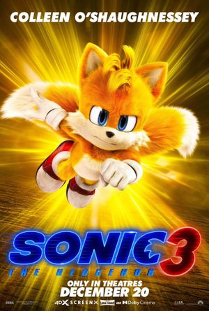 Sonic the Hedgehog 3's poster