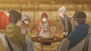 Laid-Back Camp Movie's poster