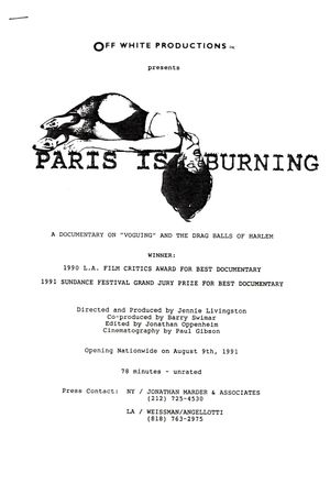 Paris Is Burning: The Outtakes's poster