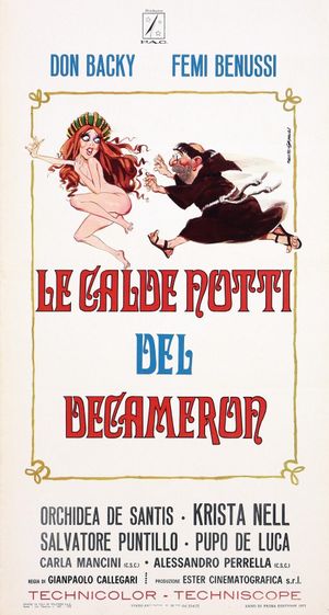 Le calde notti del Decameron's poster