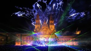 Jean Michel Jarre: Live in Santiago de Compostela's poster