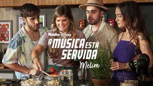 A Música Está Servida: Banda Melim's poster