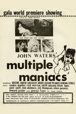 Multiple Maniacs's poster