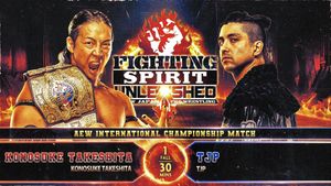 NJPW: Fighting Spirit Unleashed 2024's poster