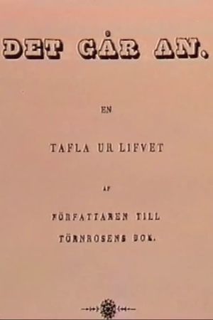 Det går an's poster