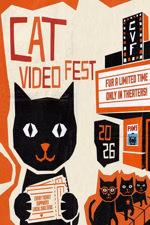 CatVideoFest 2026's poster image