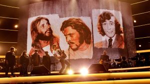Stayin' Alive: A Grammy Salute to the Music of the Bee Gees's poster
