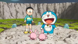Doraemon: Nobita's Chronicle of the Moon Exploration's poster