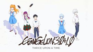 Evangelion: 3.0+1.01 Thrice Upon a Time's poster