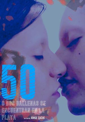50 or Two Whales Meet on the Beach's poster