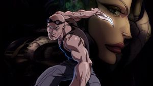 The Chronicles of Riddick: Dark Fury's poster