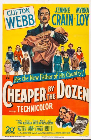 Cheaper by the Dozen's poster