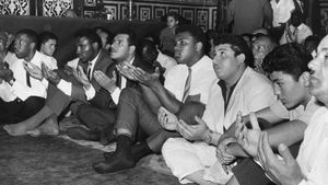The Trials of Muhammad Ali's poster