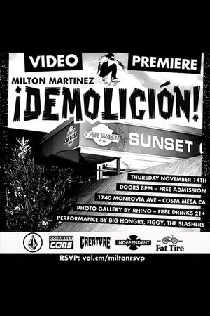 Volcom - Milton Martinez's ¡DEMOLICIÓN!'s poster