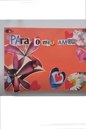 Sentada à Mesa, O Sentimento de Amor, em uma Colagem.'s poster