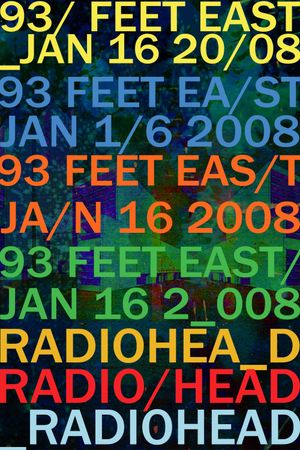 Radiohead | Live From 93 Feet East, London's poster