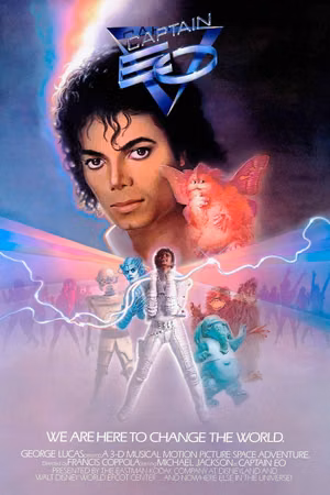 Captain EO's poster