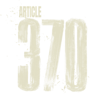 Article 370's poster