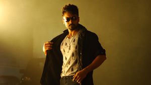 Anjaan's poster