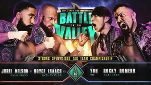 NJPW Battle in the Valley's poster