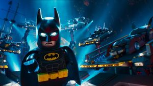 The Lego Batman Movie's poster