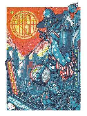 Phish 2016-12-31 Madison Square Garden, New York, NY's poster