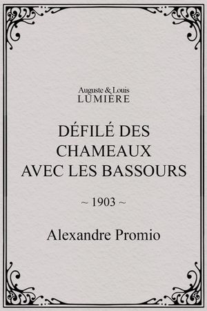 Défilé des chameaux avec les Bassours's poster