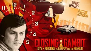 Closing Gambit: Korchnoi vs Karpov & The Kremlin's poster
