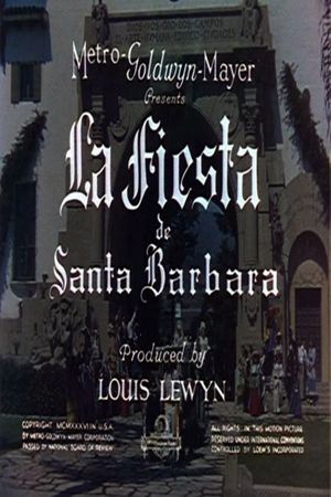 La Fiesta de Santa Barbara's poster