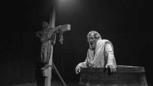 Nero a Seneca's poster