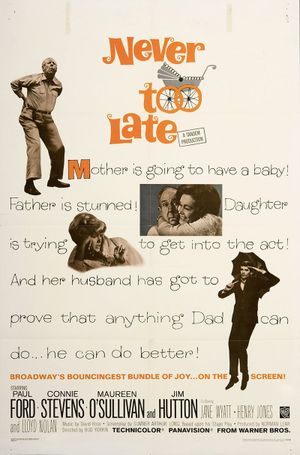 Never Too Late's poster