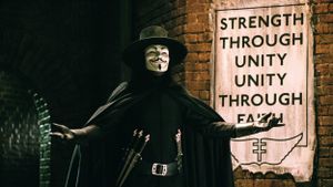 V for Vendetta's poster