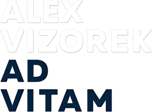 Alex Vizorek Ad Vitam's poster