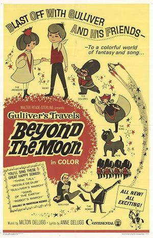 Gulliver's Space Travels: Beyond the Moon's poster