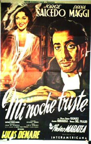Mi noche triste's poster