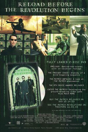 The Matrix Reloaded's poster