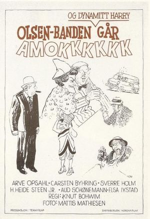 Olsen-banden og Dynamitt-Harry går amok's poster
