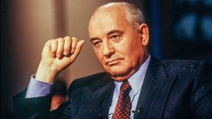 Mikhaïl Gorbatchev, l'homme qui a changé le monde's poster