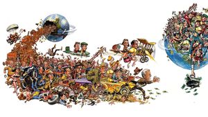 It's a Mad Mad Mad Mad World's poster