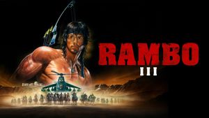 Rambo III's poster