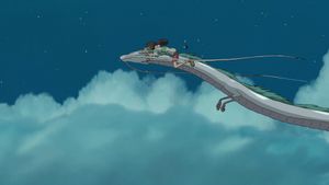 Spirited Away's poster