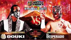 NJPW Wrestle Kingdom 19's poster