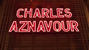 Monsieur Aznavour's poster