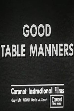 Good Table Manners's poster