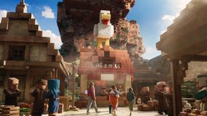 A Minecraft Movie's poster