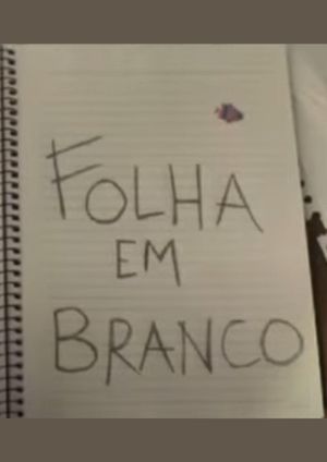 Folha em branco's poster