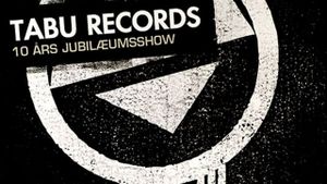 Tabu Records 10 Års Jubilæum's poster